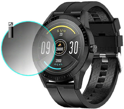 YCHROZE Edge To Edge Tempered Glass for FIRE BOLTT TALK(Pack of 1)