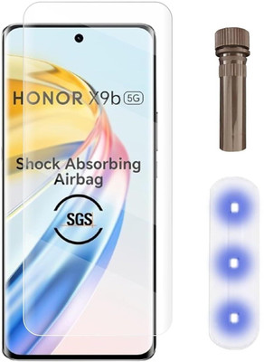 crixus Edge To Edge Tempered Glass for Honor X9B(Pack of 1)