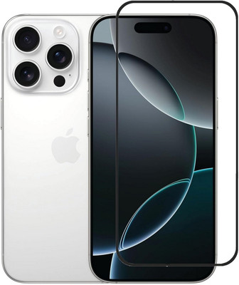 Hyper Edge To Edge Tempered Glass for iPhone 16 Pro, Apple iPhone 16 Pro(Pack of 1)