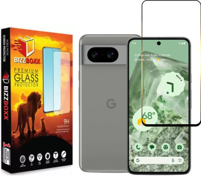 BizzBoxx Edge To Edge Tempered Glass for Google Pixel 8, Pixel 8, Pixel8, Google 8(Pack of 1)