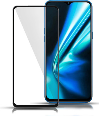 GLOBAL NOMAD Edge To Edge Tempered Glass for realme C30(Pack of 1)