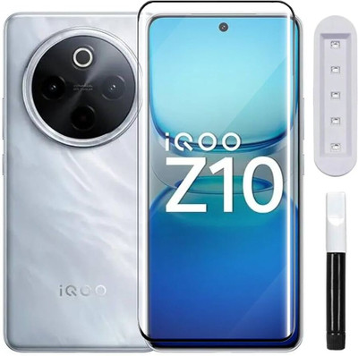 goriila Edge To Edge Tempered Glass for T4,iQOO z10,, OO Z10 5G, iQOO Z10, Z10 5G(Pack of 1)