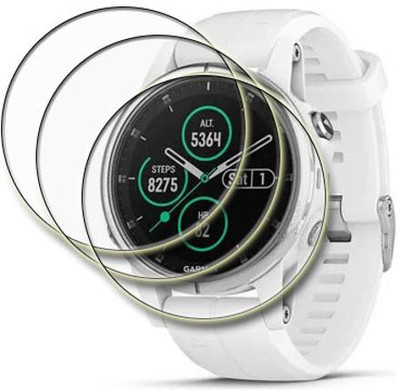 MUTAALI Tempered Glass Guard for Garmin Fenix 5S Plus smart watch(Pack of 3)