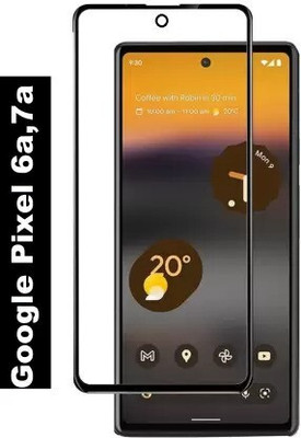 GadgetM Edge To Edge Tempered Glass for Goole Pixel 6a, Pixel 7A-(Pack of 2)