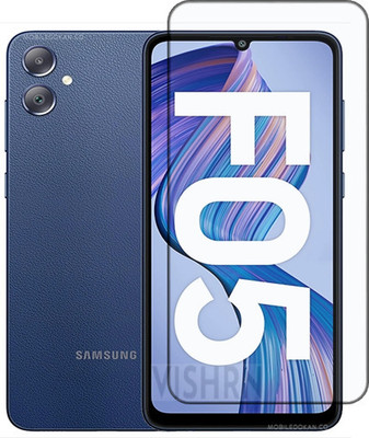 VISHZONE Edge To Edge Tempered Glass for Samsung Galaxy F05, Galaxy F05(Pack of 1)