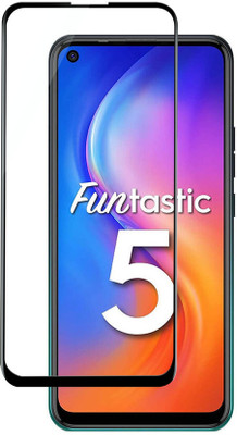 DMJHP Edge To Edge Tempered Glass for Tecno Spark 5 Pro(Pack of 1)