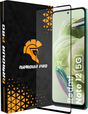 ArmourPro Edge To Edge Tempered Glass for Redmi Note 12 5G, Redmi Note 12, Mi Note 12 5G, Mi Note 12(Pack of 1)