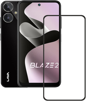 NSTAR Edge To Edge Tempered Glass for Lava Blaze 2(Pack of 1)