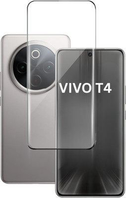 KWINE CASE Edge To Edge Tempered Glass for Vivo T4 5G(Pack of 1)
