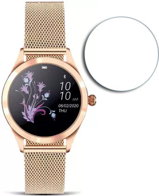 ARBAN Edge To Edge Tempered Glass for gione SENORITA 1.04 inch SMARTWATCH SCREEN GUARD(Pack of 1)