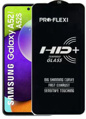 SM Styles Edge To Edge Tempered Glass for Samsung Galaxy A52 5G/Samsung A52 5G(Pack of 1)