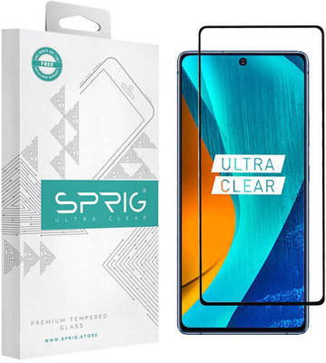 Sprig Edge To Edge Tempered Glass for Google Pixel 8A, GOOGLE PIXEL 8A, Pixel 8A(Pack of 1)