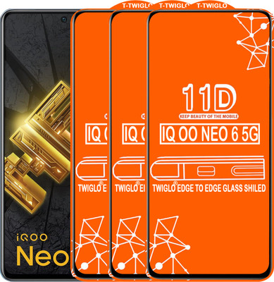 Flipkart SmartBuy Edge To Edge Tempered Glass for IQOO NEO 6 5G(Pack of 3)