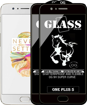 PFOAM Edge To Edge Tempered Glass for OnePlus 5(Pack of 2)