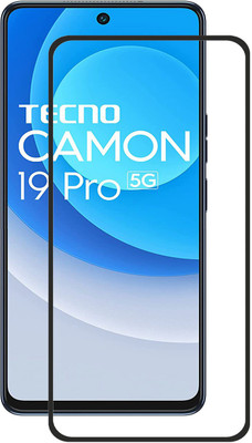 NKCASE Edge To Edge Tempered Glass for Tecno Camon 19 Pro 5G Mondrian Edition,Tecno Camon 19 Pro 5G(Pack of 1)