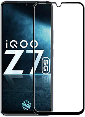 PROTE Edge To Edge Tempered Glass for iQOO Z7 5G(Pack of 1)
