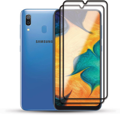 PROACCS Edge To Edge Tempered Glass for SAMSUNG GALAXY A30(Pack of 2)