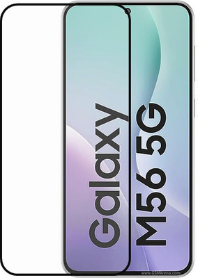 NEXZONE Edge To Edge Tempered Glass for SAMSUNG Galaxy M56 5G(Pack of 1)