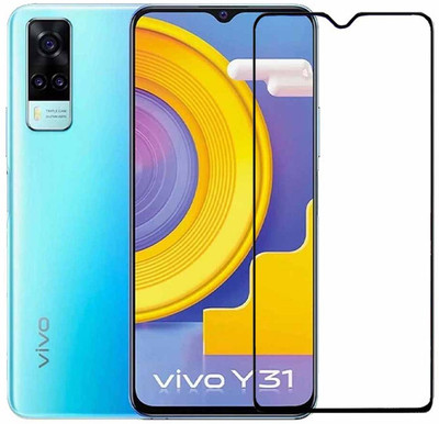 Expromium Edge To Edge Tempered Glass for Vivo Y31(Pack of 1)
