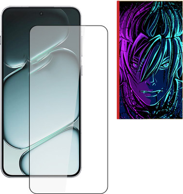 ARBAN Edge To Edge Tempered Glass for OnePlus Ace 6 5G Tempered Screen Protector | Anti-Scratch | Edge to Edge Full Coverage | 9H Hardness ( 1 FRONT SCREEN GUARD + 1 FREE BACK EMBOSSED SKIN002 )(Pack of 1)