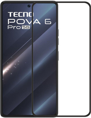 SRT Edge To Edge Tempered Glass for TECNO POVA 6 PRO 5G(Pack of 1)