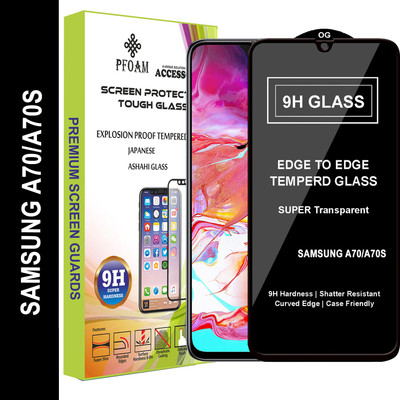 PFOAM Edge To Edge Tempered Glass for SAMSUNG GALAXY A70(Pack of 1)