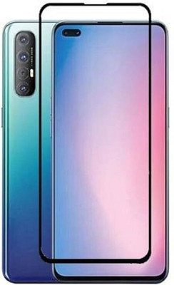 royal eshop 15 Edge To Edge Tempered Glass for OPPO Reno3 Pro(Pack of 1)