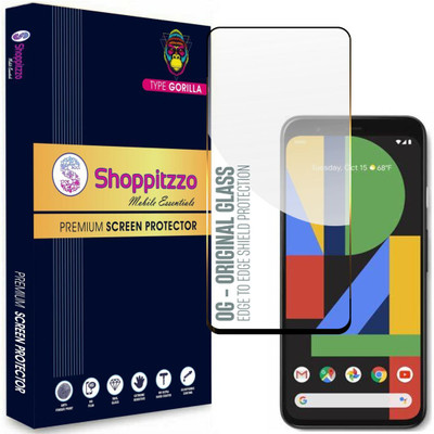 Shoppitzzo Edge To Edge Tempered Glass for Google Pixel 4 (5.7 Inches)(Pack of 1)