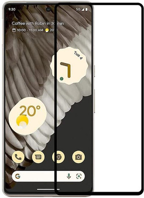 Caseline Edge To Edge Tempered Glass for Google Pixel 7A(Pack of 1)