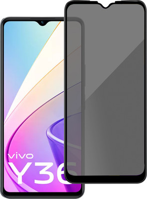 GLOBAL NOMAD Edge To Edge Tempered Glass for vivo Y36(Pack of 1)