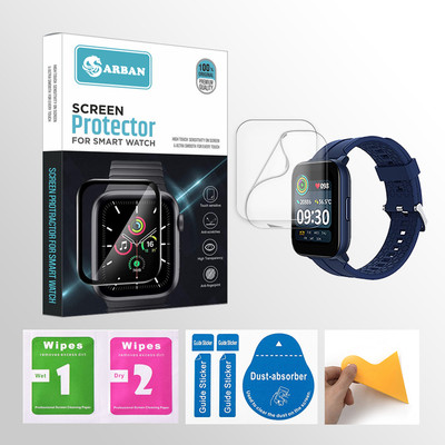 20SKY Impossible Screen Guard for realme Techlife SZ100 1.69 inch Smartwatch(Pack of 2)