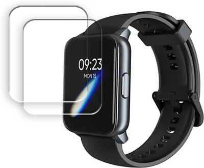 ARBAN Edge To Edge Tempered Glass for Dizo by realme Techlife Watch SMARTWATCH SCREEN GUARD(Pack of 2)