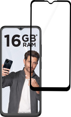 Flipkart SmartBuy Edge To Edge Tempered Glass for itel S23(Pack of 1)