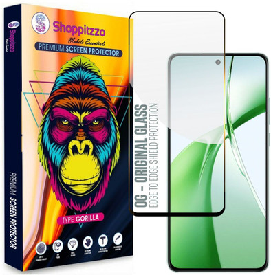 Shoppitzzo Edge To Edge Tempered Glass for OnePlus Nord CE 4 5G (6.7 Inch)**DuraGlass**Millitary Grade-Anti Explosion-Tempered Glass/Full Screen Coverage-Edge to Edge/9H Hardness/With Easy Installation Kit(Pack of 1)