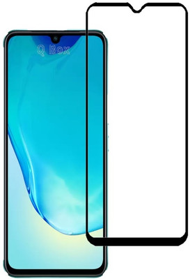 Q Box Edge To Edge Tempered Glass for Vivo v25(Pack of 1)