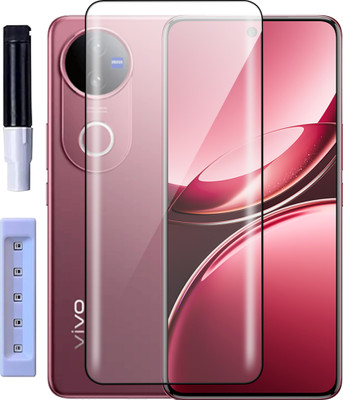 Artistque Edge To Edge Tempered Glass for vivo V50 5G(Pack of 1)