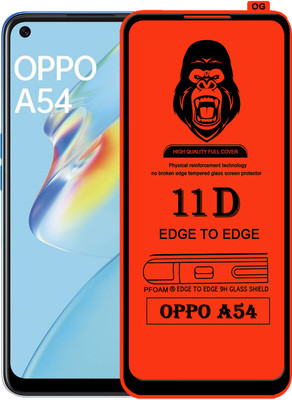 Rofix star Edge To Edge Tempered Glass for OPPO A54(Pack of 1)