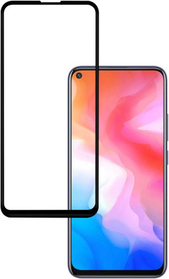 shokeen Edge To Edge Tempered Glass for Vivo y30(Pack of 1)