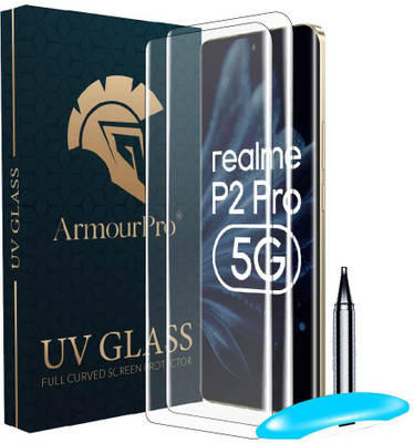 ArmourPro Edge To Edge Tempered Glass for Realme P2 Pro 5G, Realme P2 Pro, Realme P1 Pro 5G, Realme P1 Pro(Pack of 2)