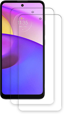 ARBAN Edge To Edge Tempered Glass for Motorola Moto E40 TEMPERED GUARD FRONTP2(Pack of 2)