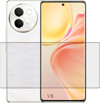 VISHRN CASES Edge To Edge Tempered Glass for vivo V30e, vivo V30e 5G(Pack of 1)