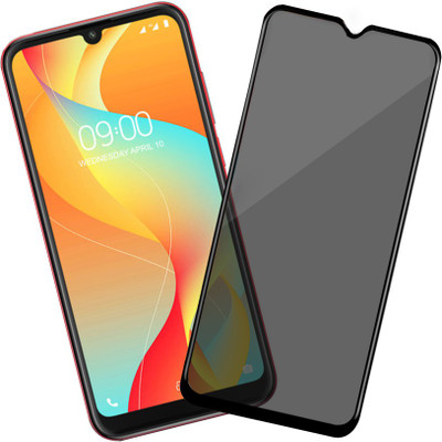 HUPSHY Edge To Edge Tempered Glass for LAVA Z4(Pack of 1)