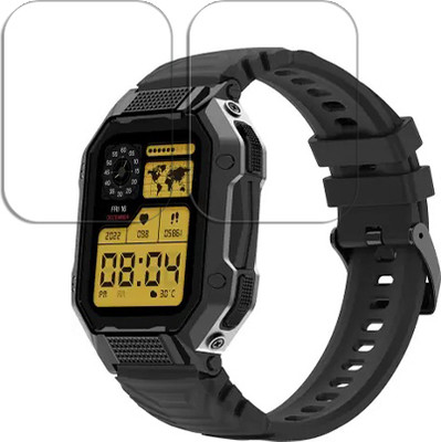 ARBAN Edge To Edge Tempered Glass for Fire-Boltt Shark 1.83 inch SMARTWATCH SCREEN GUARD(Pack of 2)