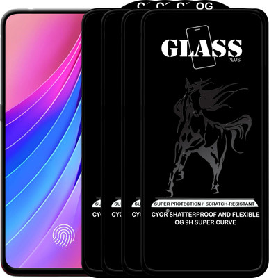 CYOR Edge To Edge Tempered Glass for VIVO V15(Pack of 4)
