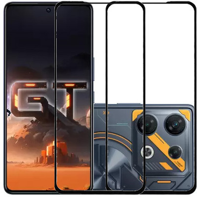 AARERED Edge To Edge Tempered Glass for Infinix GT10 Pro(Pack of 2)