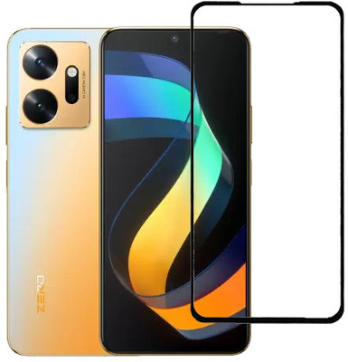 ECMERED Edge To Edge Tempered Glass for Infinix Zero 20(Pack of 1)