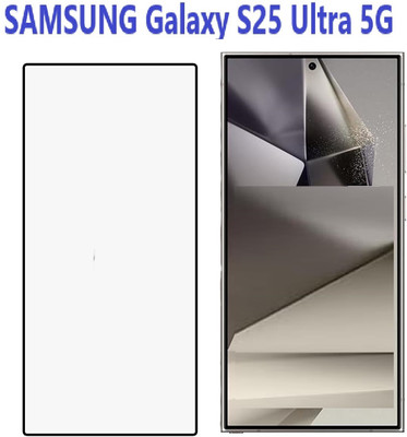 ASVALBUY Edge To Edge Tempered Glass for SAMSUNG Galaxy S25 Ultra 5G(Pack of 1)