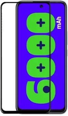 DMJHP Edge To Edge Tempered Glass for Infinix HOT 12 Play(Pack of 1)