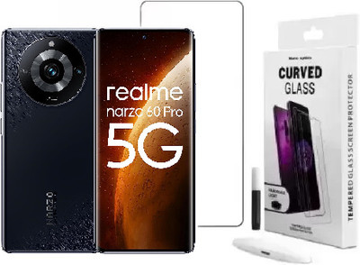 KadWaniya Edge To Edge Tempered Glass for Realme Narzo 60 Pro 5G, Narzo 60 Pro 5G(Pack of 1)