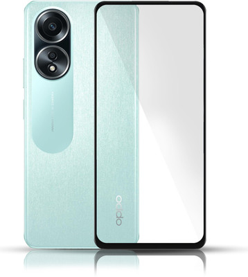 GLOBAL NOMAD Edge To Edge Tempered Glass for OPPO A58 4G(Pack of 1)